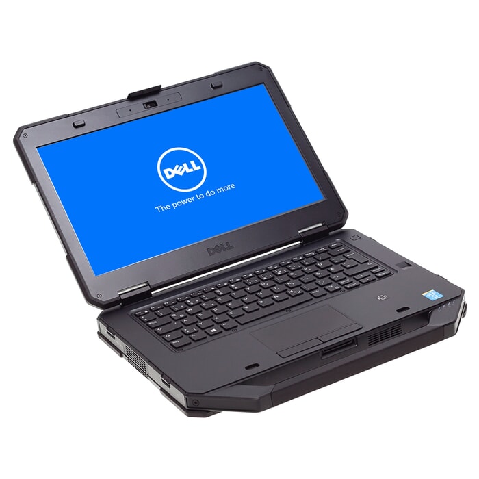 Dell Latitude 14 Rugged 5404, 11-Zoll-Display (1366x768), i7-4650U, 8GB RAM, 512GB SSD, schwarz, A-Ware, Ansicht von vorne Dell Latitude 14 Rugged 5404, 11-Zoll-Display (1366x768), i7-4650U, 8GB RAM, 512GB SSD, schwarz, A-Ware, Ansicht von vorne