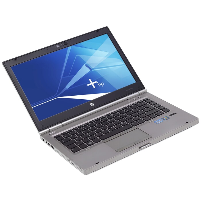 HP EliteBook 8460p, i5-2540M (3M Cache, 2.6GHz), 14" LED 1600x900, 8 GB RAM, 256 GB SSD, Grau, A-Ware, Ansicht von Vorne HP EliteBook 8460p, i5-2540M (3M Cache, 2.6GHz), 14" LED 1600x900, 8 GB RAM, 256 GB SSD, Grau, A-Ware, Ansicht von Vorne