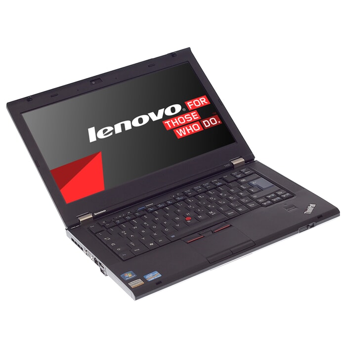 Lenovo ThinkPad T420, i5-2540M (3M Cache, 2.60 GHz), 14.1" Anti Glanz, LED-Backlight 1366 x 768 FWXGA, 4GB DDR3, 128GB SSD, Schwarz, A-Ware, Ansicht von Vorne Lenovo ThinkPad T420, i5-2540M (3M Cache, 2.60 GHz), 14.1" Anti Glanz, LED-Backlight 1366 x 768 FWXGA, 4GB DDR3, 128GB SSD, Schwarz, A-Ware, Ansicht von Vorne