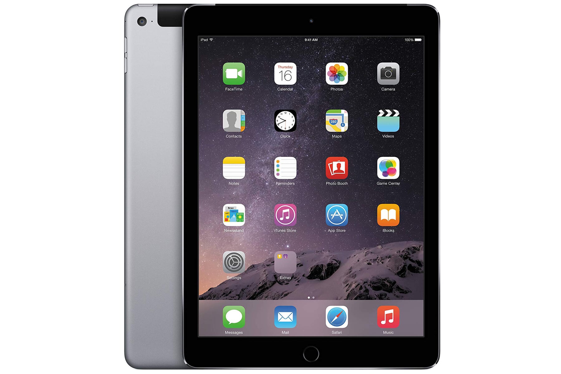 在庫最新作iPad Air 2 Wi-Fi+Cellular 16GB ゴールド iPad本体