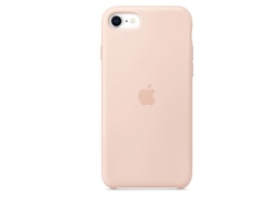 Apple Silikon Case Hülle für iPhone SE, Sandrosa
