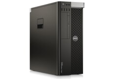 Dell Precision T3600 Workstation,  Intel Xeon E5-1620, 16 GB RAM, NVIDIA Quadro, 256 GB SSD, Frontansicht links, A-Ware