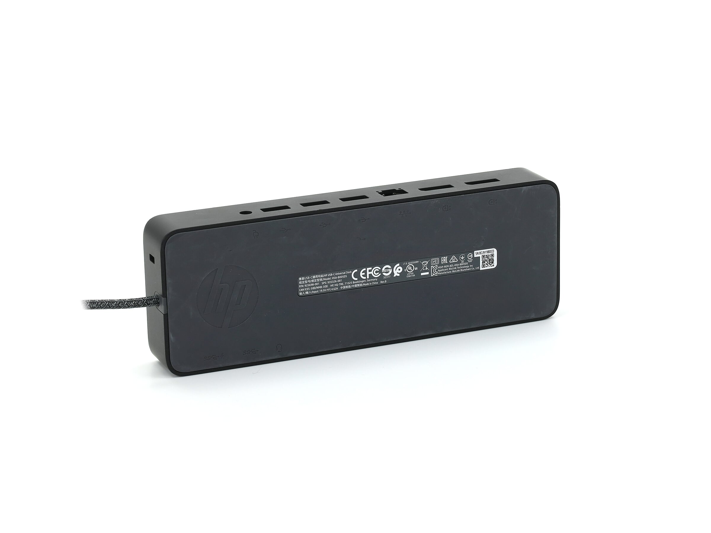 HP Elite USB-C Docking HSA-B005DS | Station Reconditionnée