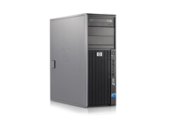 HP Z230 PC, Intel Xeon Quad-Core E3-1245 v3, 16 GB DDR3L-1600, Nvidia Quadro NVS 295, 256 GB SSD, Ansicht von Vorne, A-Ware
