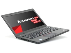 Lenovo ThinkPad L460, 14" Full-HD 1920x1080, i5-6200U 2.3GHz, 8GB, 256GB SSD, Schwarz, A-Ware, Frontansicht