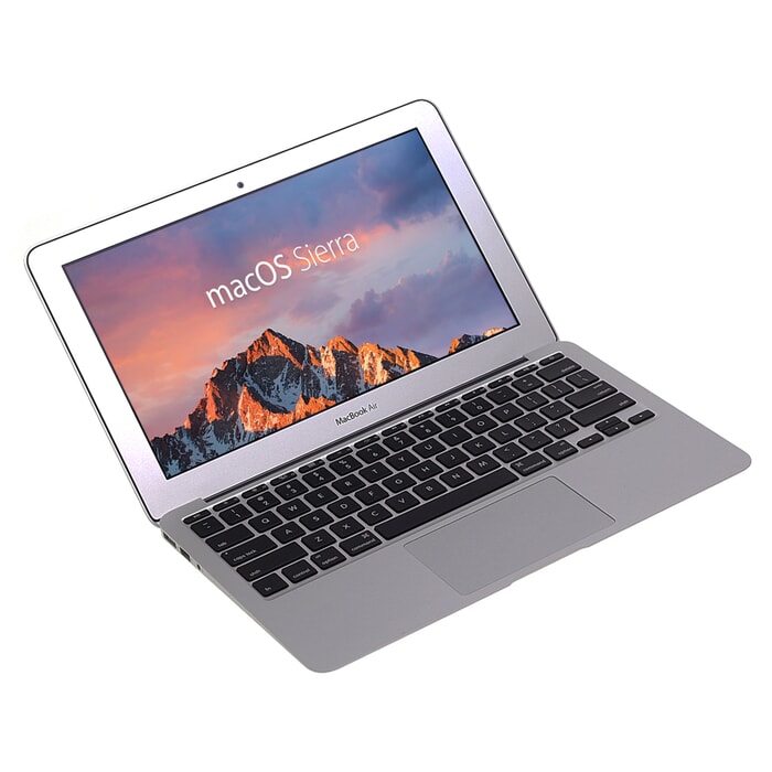 Apple MacBook Air 6.1 A1465, 11,6 Zoll 1366x768, Intel Core i5-4250U, 4GB RAM, 128GB SSD, Grau, A-Ware, Ansicht von Vorne Apple MacBook Air 6.1 A1465, 11,6 Zoll 1366x768, Intel Core i5-4250U, 4GB RAM, 128GB SSD, Grau, A-Ware, Ansicht von Vorne