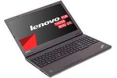 Lenovo ThinkPad T540p, 15-Zoll-Display (1920x1080), i5-4300M, 4GB RAM, 500GB HDD, schwarz, A-Ware, Ansicht von vorne 