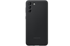 Samsung Galaxy S21+ / S21+ 5G Silikon Hülle, Schwarz