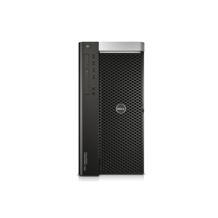 Dell Precision T7910 Workstation PC, Xeon E5-2687W v3, 64GB RAM, 512GB SSD, 2TB HDD, B-Ware, Ansicht von vorne Dell Precision T7910 Workstation PC, Xeon E5-2687W v3, 64GB RAM, 512GB SSD, 2TB HDD, B-Ware, Ansicht von vorne