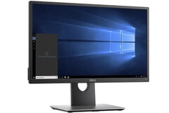 Produktname: Dell Professional P2217H; Displaytyp: IPS (AH-IPS) White-LED 54.6 cm 21,5 Zoll; Auflösung: 1920x1080; Ansicht: von Vorne;