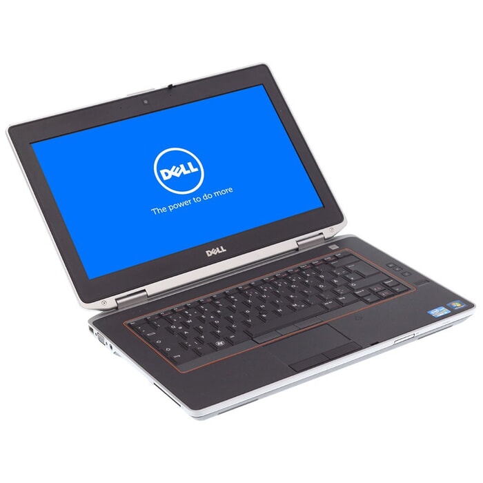 Dell Latitude E6420 Carbon-Design, 14 Zoll -Display 1.366 × 768, i5-2520M , 4GB DDR3, 250 GB HDD, Grau, A-Ware, Ansicht von Vorne Dell Latitude E6420 Carbon-Design, 14 Zoll -Display 1.366 × 768, i5-2520M , 4GB DDR3, 250 GB HDD, Grau, A-Ware, Ansicht von Vorne