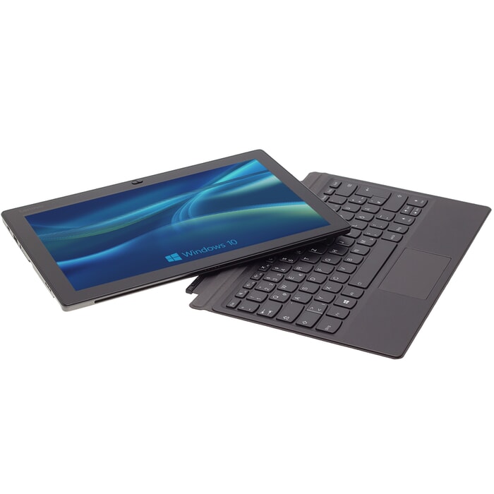 Lenovo IdeaPad Miix 520, 12-Zoll-Display (1920x1200), i5-8250U, 8GB RAM, 256GB SSD, schwarz, A-Ware, Ansicht von vorne Lenovo IdeaPad Miix 520, 12-Zoll-Display (1920x1200), i5-8250U, 8GB RAM, 256GB SSD, schwarz, A-Ware, Ansicht von vorne