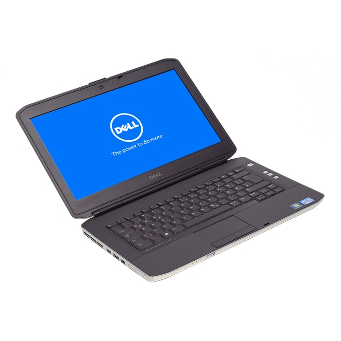 Dell Latitude E5430, 14-Zoll-Display (1366x768), i5-3210M, 4GB RAM, 128GB SSD, schwarz, A-Ware, Ansicht von vorne links Dell Latitude E5430, 14-Zoll-Display (1366x768), i5-3210M, 4GB RAM, 128GB SSD, schwarz, A-Ware, Ansicht von vorne links