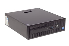 HP EliteDesk 800 G1 SFF PC, Core i5 4570, 4GB RAM, 500GB HDD, A-Ware, Ansicht von vorne