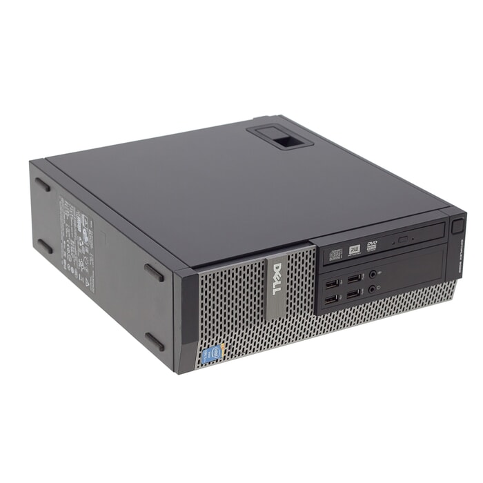 Dell OptiPlex 9020 SFF PC, Core i5 4590, 8GB RAM, 500GB HDD, A-Ware, Ansicht von vorne Dell OptiPlex 9020 SFF PC, Core i5 4590, 8GB RAM, 500GB HDD, A-Ware, Ansicht von vorne