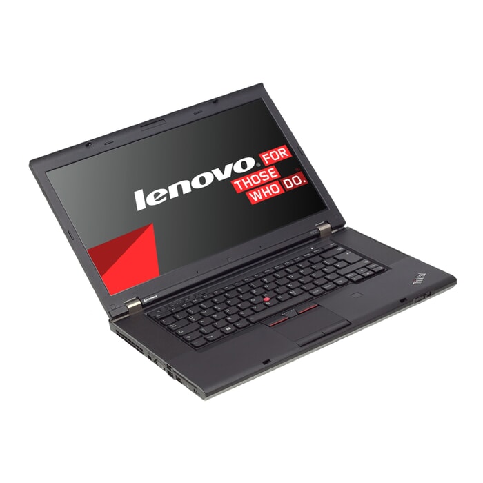 Lenovo ThinkPad T530, 15-Zoll-Display (1366x768), i5-3320M, 4GB RAM, 320GB HDD, schwarz, A-Ware, Ansicht von vorne Lenovo ThinkPad T530, 15-Zoll-Display (1366x768), i5-3320M, 4GB RAM, 320GB HDD, schwarz, A-Ware, Ansicht von vorne