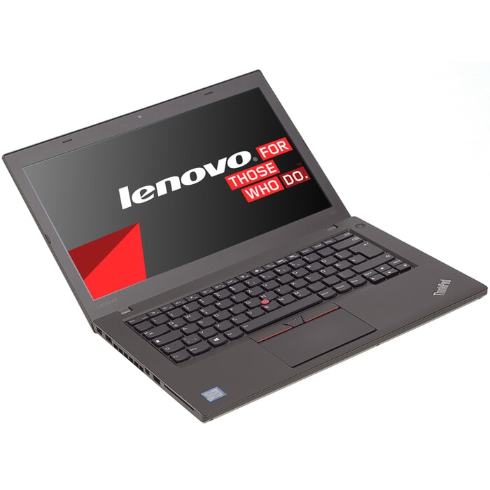 Lenovo ThinkPad T460, 14-Zoll-Display (1920x1080), i5-6300U 8GB RAM, 256GB SSD, schwarz, B-Ware, Ansicht von vorne Lenovo ThinkPad T460, 14-Zoll-Display (1920x1080), i5-6300U 8GB RAM, 256GB SSD, schwarz, B-Ware, Ansicht von vorne