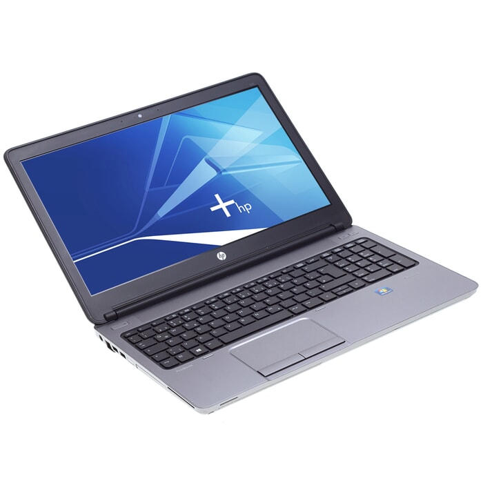 HP ProBook 655 G1, AMD A8-4500M Quad-Core 1.90 GHz, 15,6" Full-HD 1980 x 1080, 4GB DDR3L, 320GB HDD, Grau, A-Ware, Ansicht von Vorne HP ProBook 655 G1, AMD A8-4500M Quad-Core 1.90 GHz, 15,6" Full-HD 1980 x 1080, 4GB DDR3L, 320GB HDD, Grau, A-Ware, Ansicht von Vorne