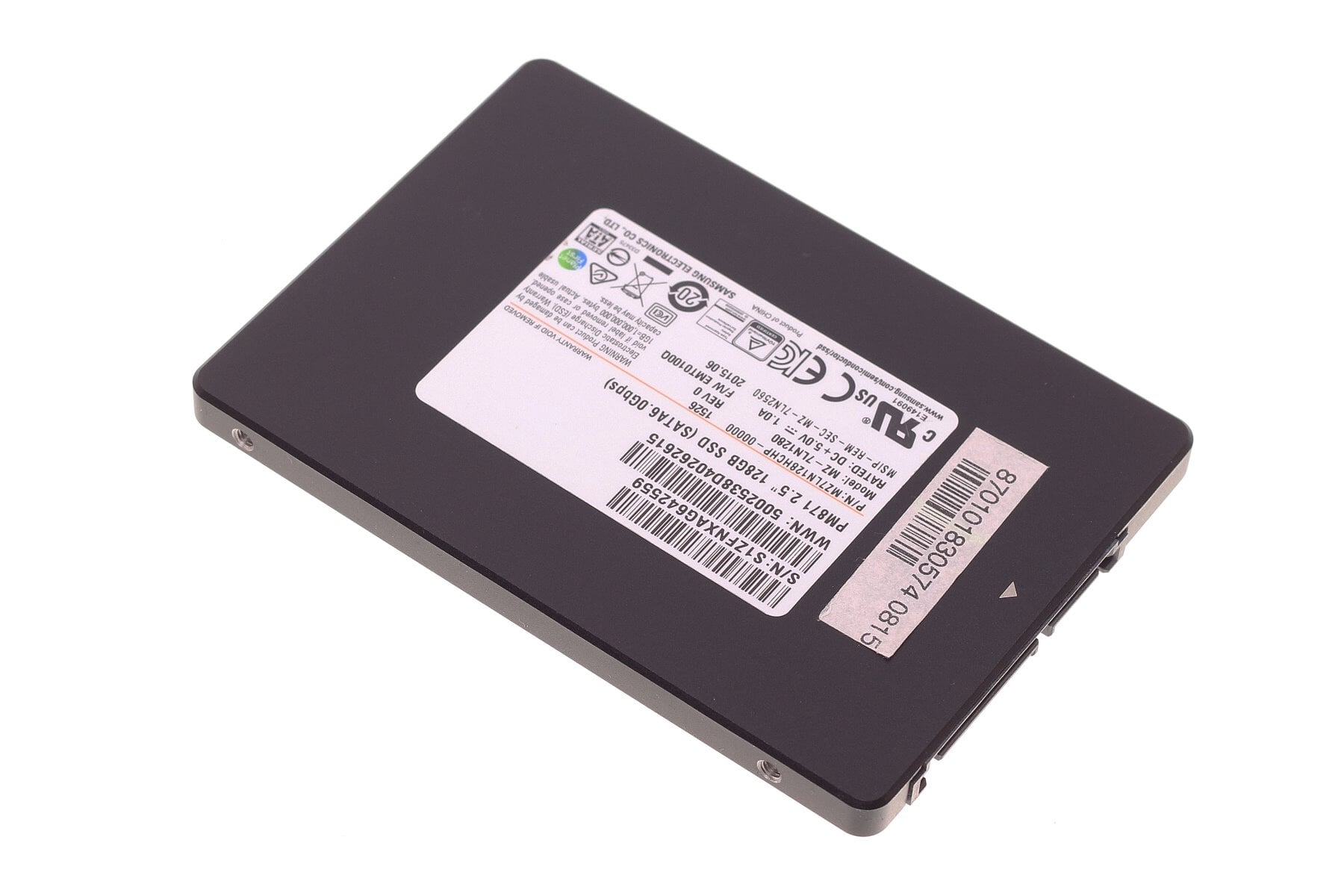 Samsung PM871 128GB SSD MZ-7LN128 | notebookgalerie