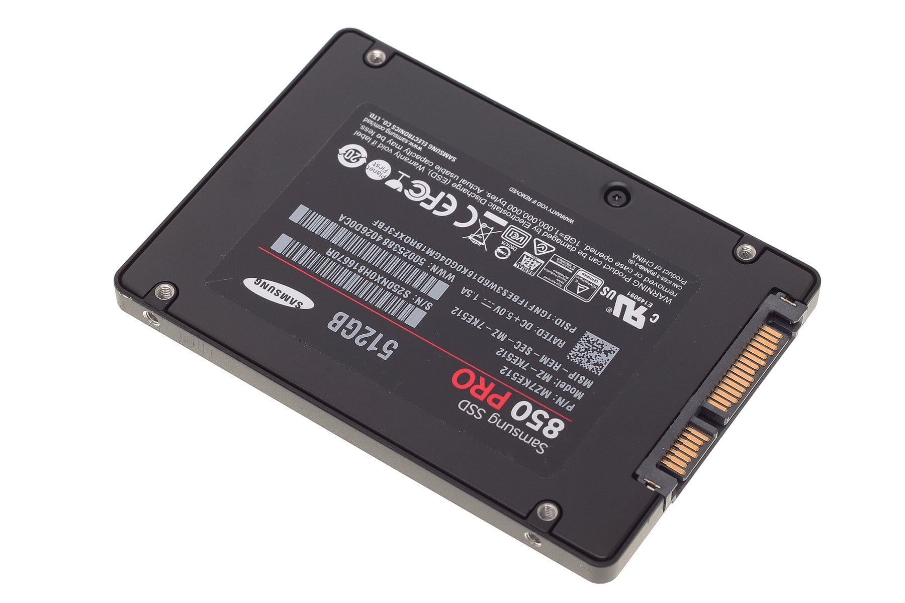 Samsung SSD 850 PRO 512GB, SATA (MZ-7KE512)