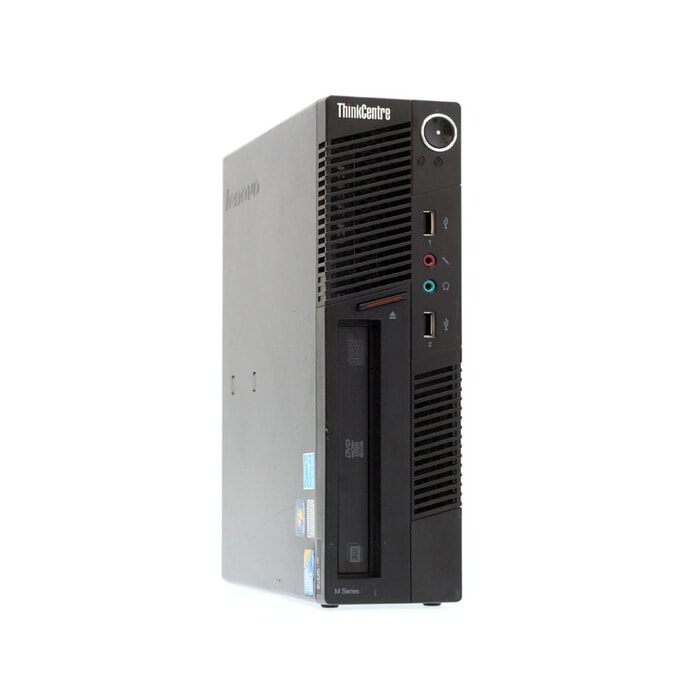 Lenovo ThinkCentre M90p PC (ohne Netzteil), Intel Core i5 650, 4 GB RAM, 500 GB HDD, Frontansicht
Lenovo ThinkCentre M90p PC (ohne Netzteil), Intel Core i5 650, 4 GB RAM, 500 GB HDD, Frontansicht