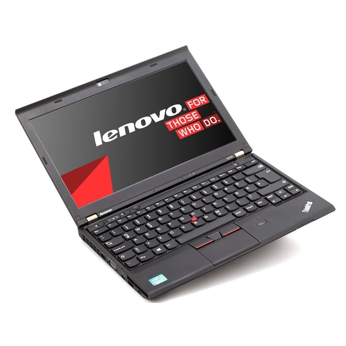 Lenovo ThinkPad X230, i7-3520M (4M Cache, 2.90 GHz), 12.5" LED 1366 x 768 HD, 4GB DDR3, 180GB SSD, Schwarz, A-Ware, Ansicht von Vorne Lenovo ThinkPad X230, i7-3520M (4M Cache, 2.90 GHz), 12.5" LED 1366 x 768 HD, 4GB DDR3, 180GB SSD, Schwarz, A-Ware, Ansicht von Vorne