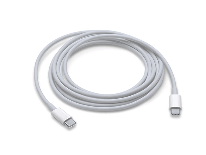 MU2G3ZM/A, 2m Daten-, Ladekabel USB Typ C auf TypC, Textilgewebe, bis 240  Watt APPLE iPhone 15