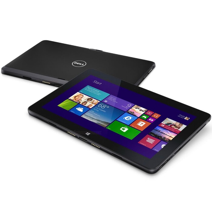 Dell Venue 11 Pro, IPS 10,8 Zoll Full HD 1.920 x 1.080 Multitouch, 8GB, 256GB SSD, Schwarz, A-Ware, Front- und Rückansicht Dell Venue 11 Pro, IPS 10,8 Zoll Full HD 1.920 x 1.080 Multitouch, 8GB, 256GB SSD, Schwarz, A-Ware, Front- und Rückansicht