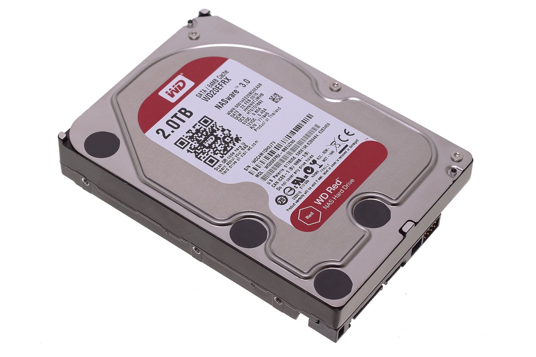 WD Red Plus Internal Hard Drive NAS 2 TB Red: Amazon.de: Computer &  Accessories