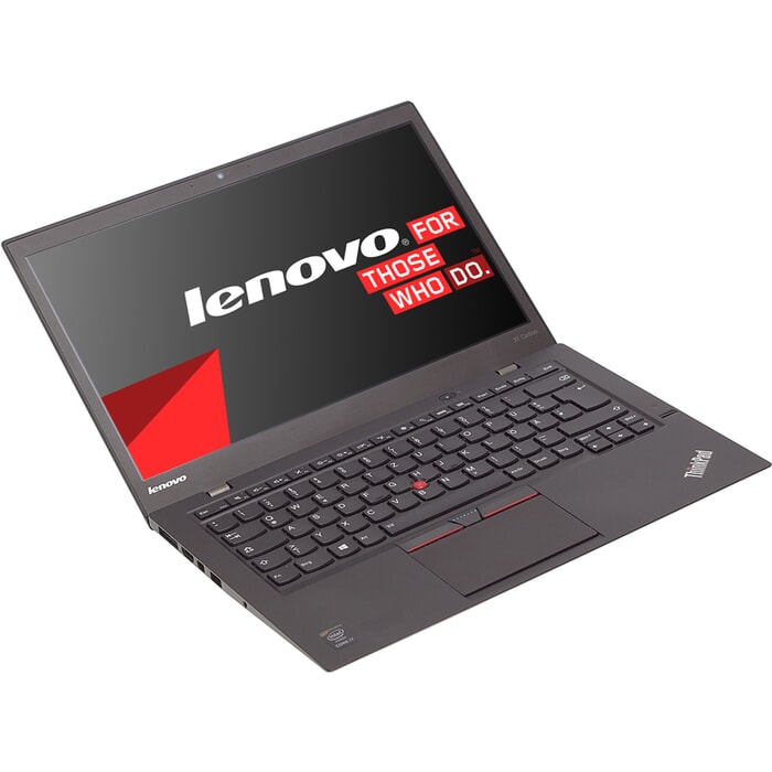 Lenovo ThinkPad X1 Carbon, 14-Zoll-Display (2560x1440), i7-5500U, 8GB RAM, 512GB SSD, schwarz, Generalüberholt, Ansicht von vorne Lenovo ThinkPad X1 Carbon, 14-Zoll-Display (2560x1440), i7-5500U, 8GB RAM, 512GB SSD, schwarz, Generalüberholt, Ansicht von vorne